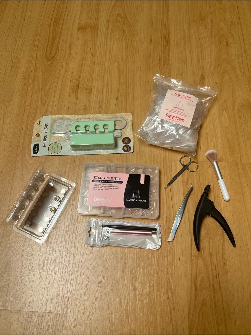 Nail tips and tools bundle